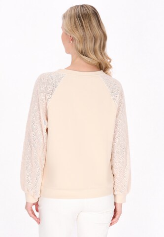 Usha - Sweatshirt em bege