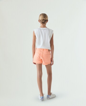 Scalpers Regular Pants ' ' in Orange