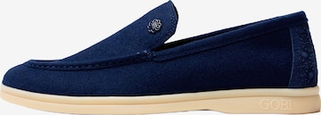 GOBI Cashmere Slipper 'Men's Cashmere Loafers' in Blau: Vorderseite