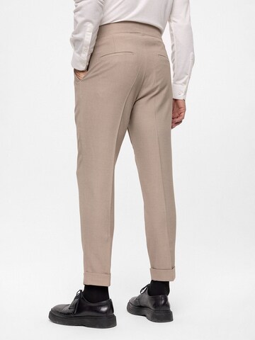 Antioch Tapered Trousers in Beige