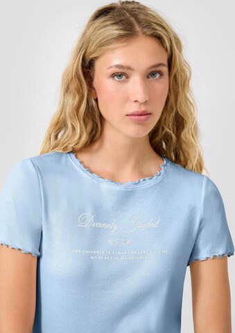 T-shirt QS en bleu
