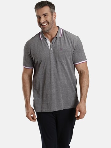 Charles Colby Shirt 'EARL DORIAN' in Grau: Vorderseite