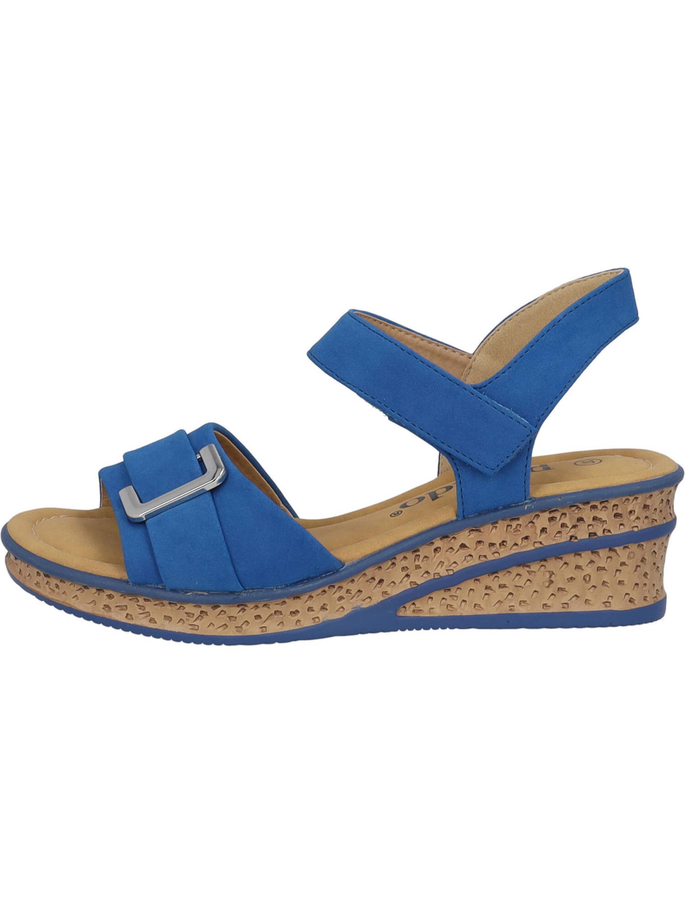 Sandales 'Vemlu' Palado en bleu : devant