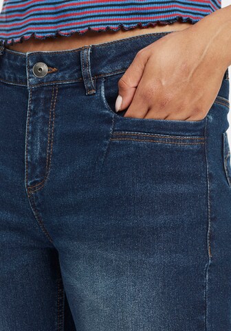 Oxmo Slimfit Jeans Hose in Blau