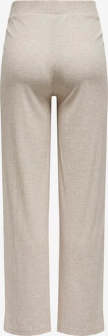 ONLY Wide leg Broek 'NELLA' in Beige