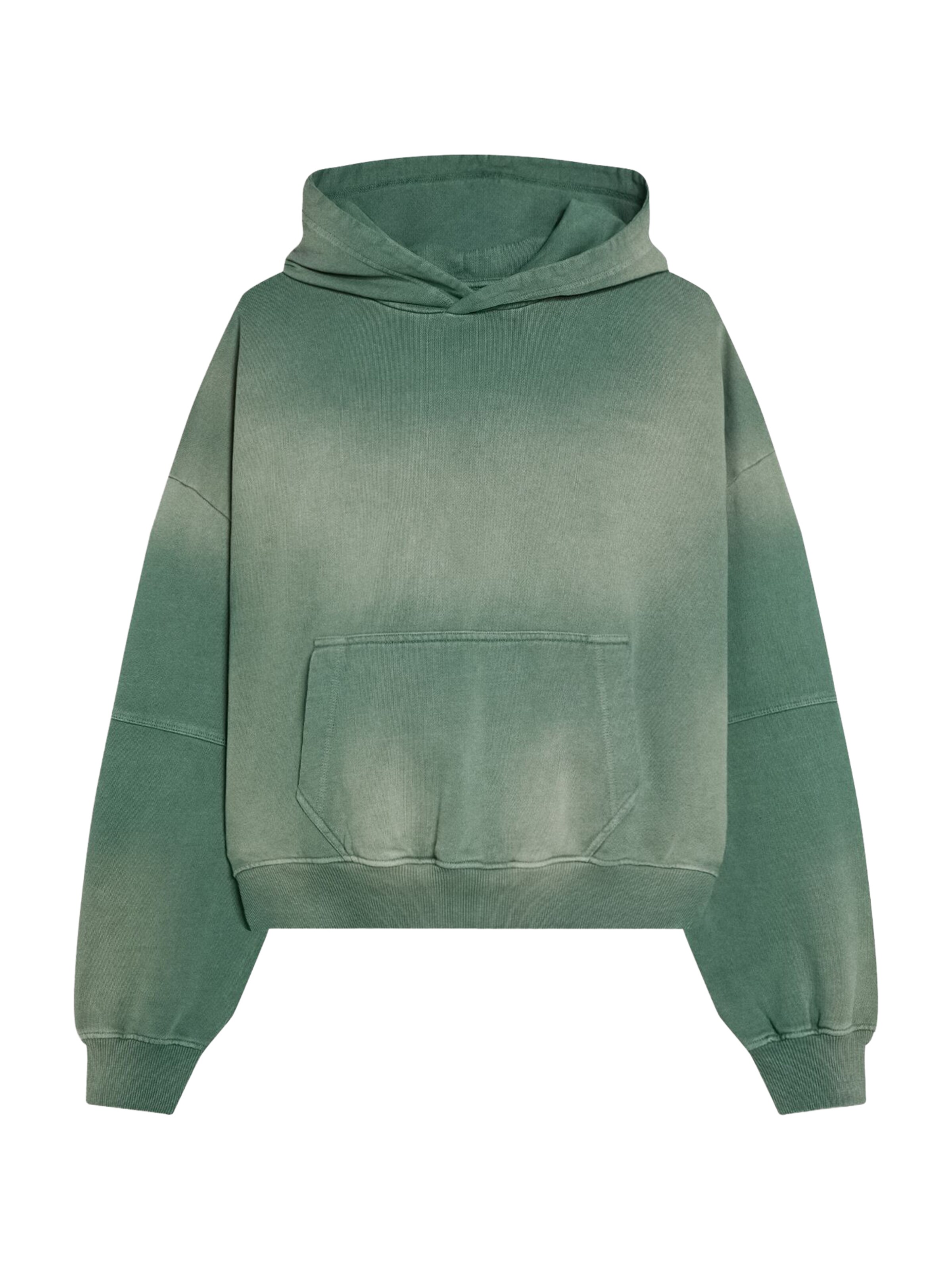 bézs / zöld Bershka Tréning póló, Termék nézet