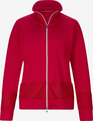 heine Sweatvest in Rood: voorkant