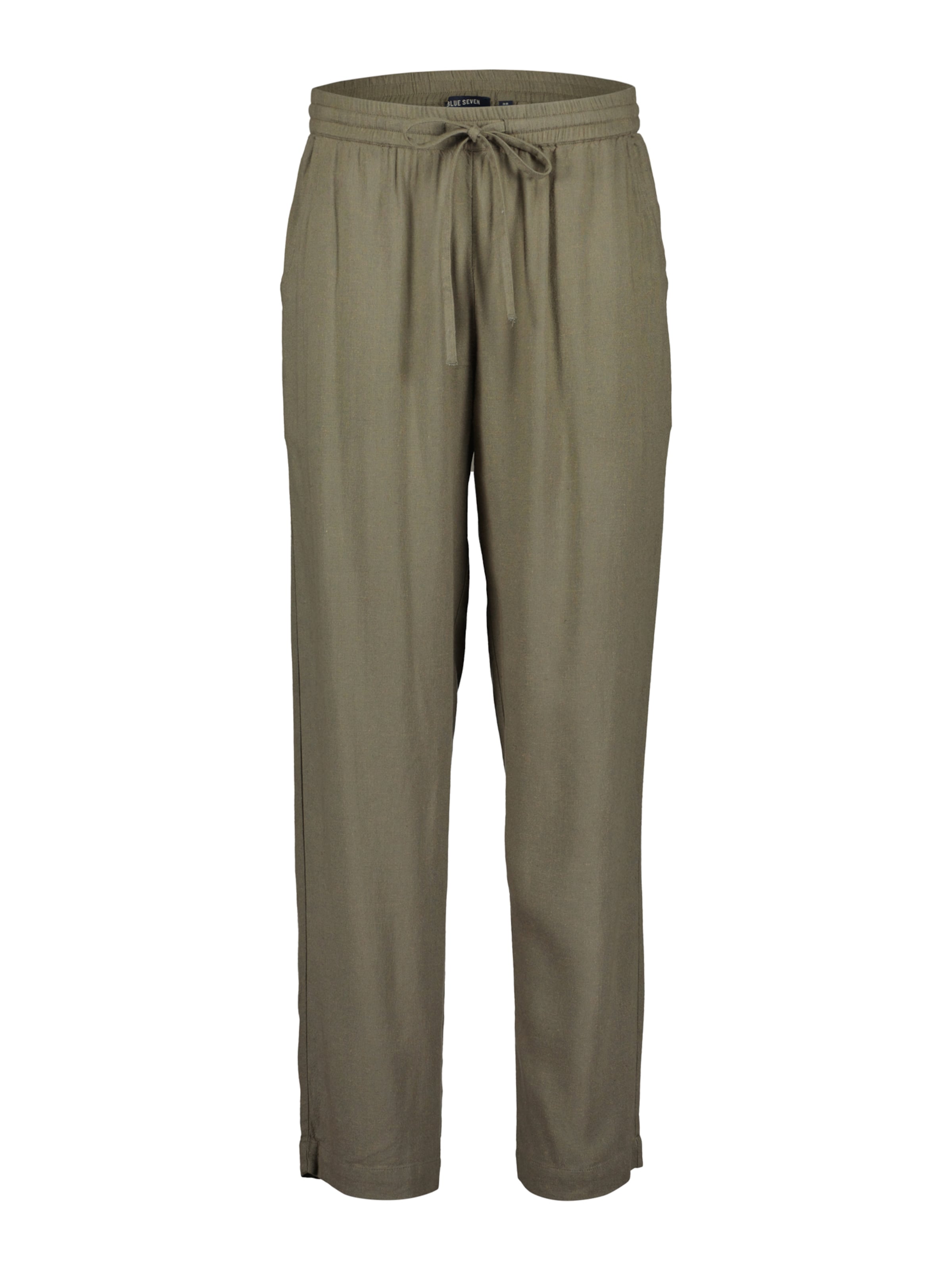 BLUE SEVEN - Loosefit Pantalón en verde: frente