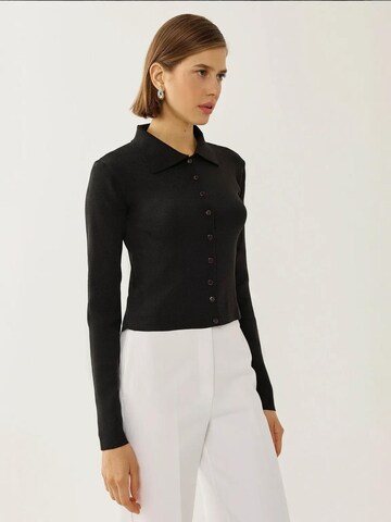 Cardigan Hiccup en noir : devant
