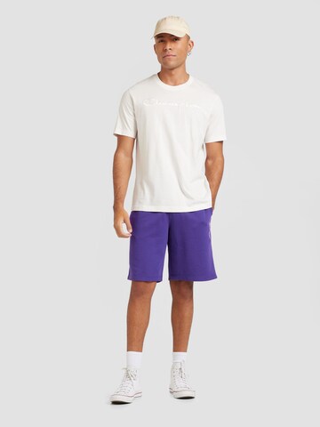 Champion Authentic Athletic Apparel - Camiseta en blanco