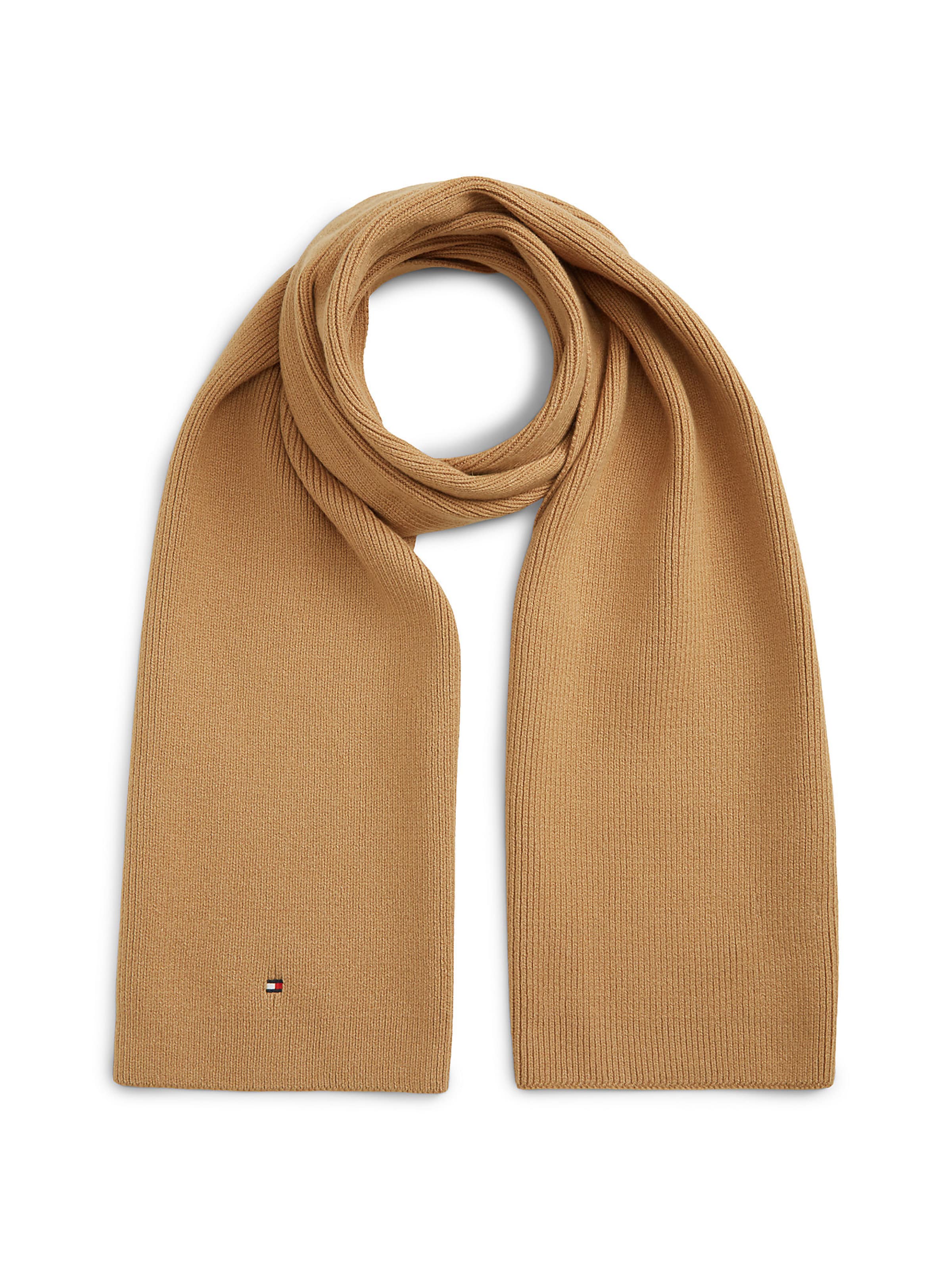 TOMMY HILFIGER Scarf in Brown: front