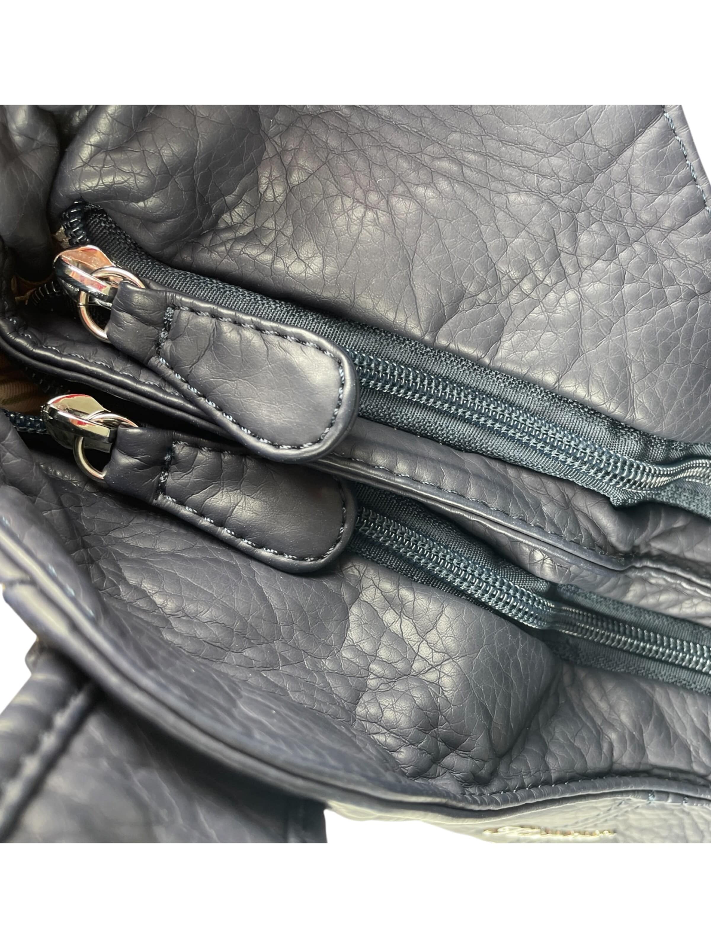 Borsa a spalla di Kumixi in blu