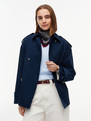 TOMMY HILFIGER Mantel in Blau: Vorderseite