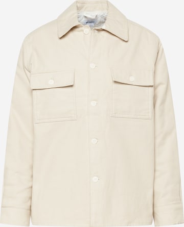 Veste mi-saison 'Chris' WEEKDAY en beige : devant