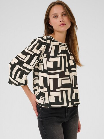 Camicia da donna 'KALorina Amber' di Kaffe in nero: frontale