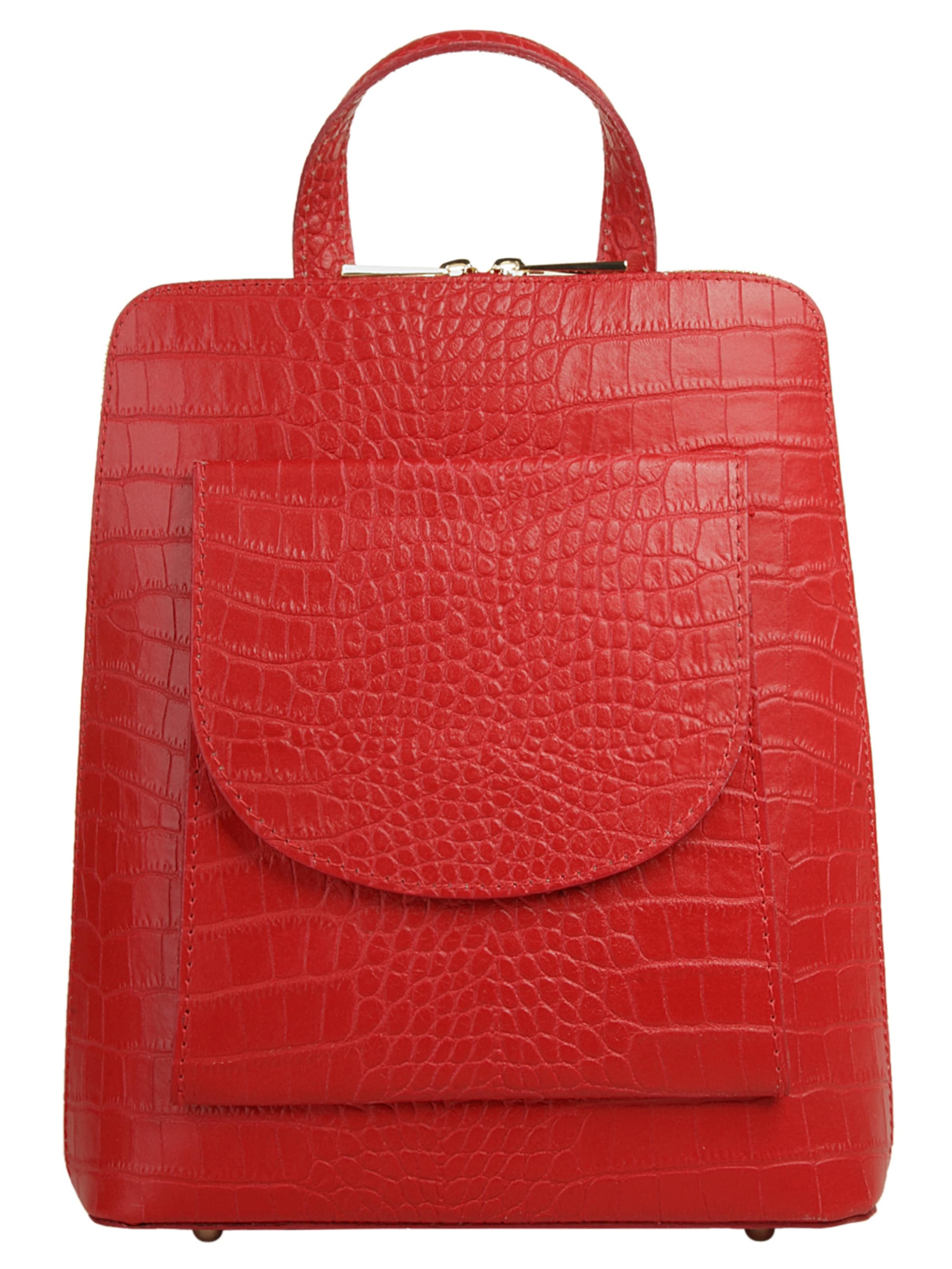 Cluty Rucksack‌‌‌‌‌‌ in Rot: Vorderseite