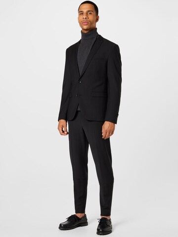 CINQUE Regular Suit in Black: front