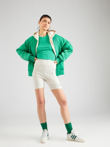 AMERICAN VINTAGE Skinny Shorts 'YPAWOOD' in Grau