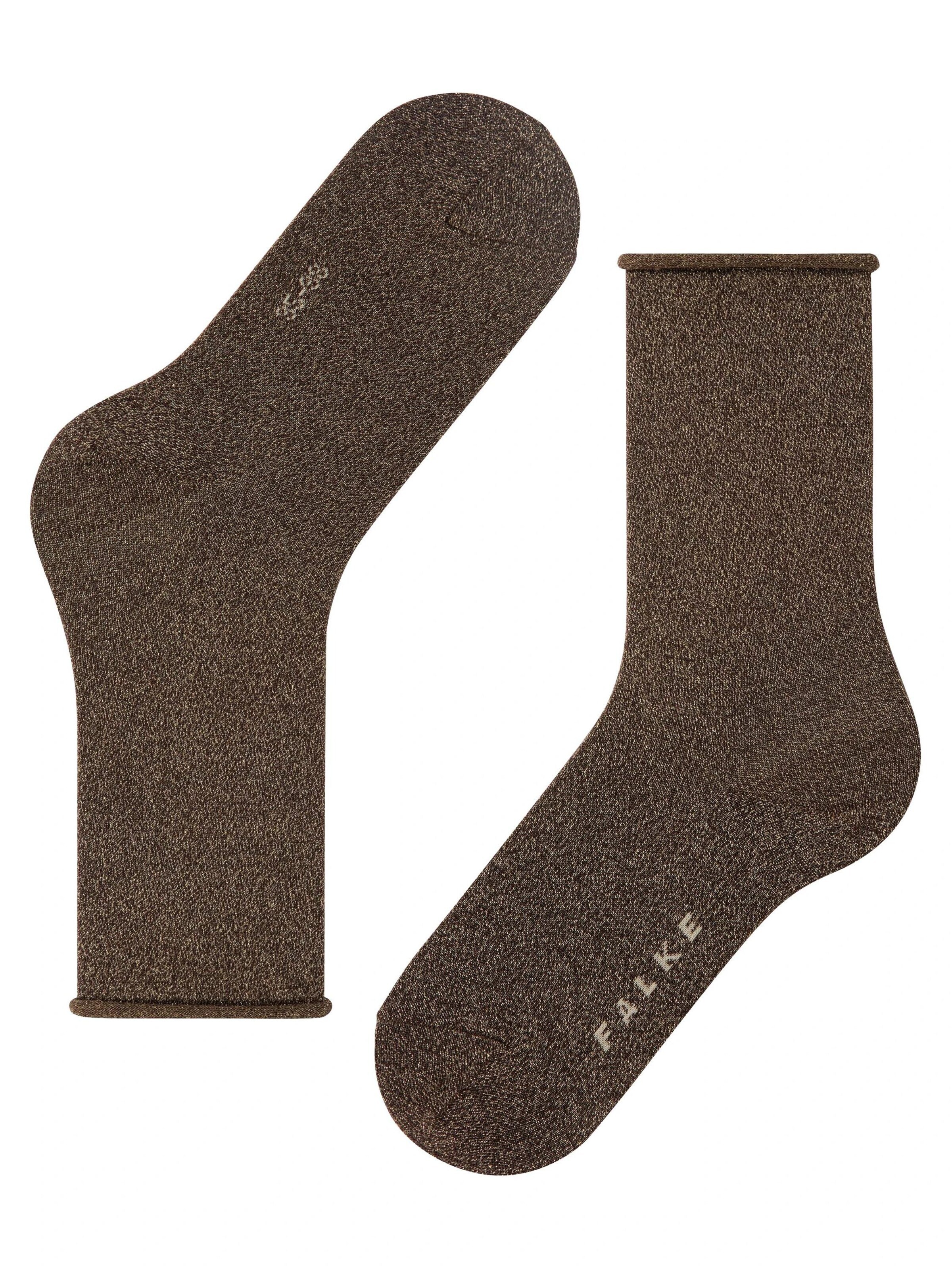 FALKE Socken 'Shiny'‌‌‌‌‌‌‌ in Braun