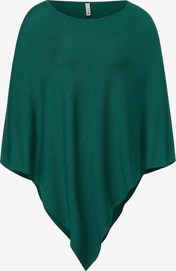 STREET ONE Poncho in smaragd, Produktansicht