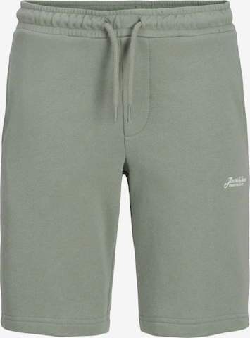 Jack & Jones Junior Slimfit Shorts 'JPSTGordon JJBeau' in Grün: Vorderseite