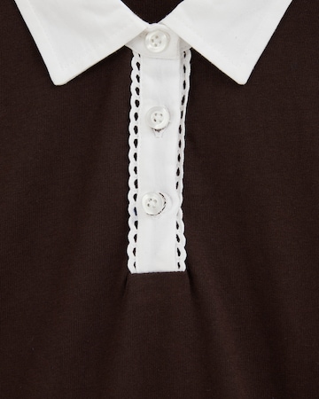 WE Fashion Poloshirt in Braun