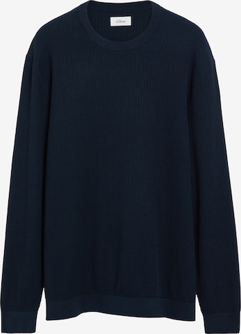 s.Oliver Trui in Blauw: voorkant