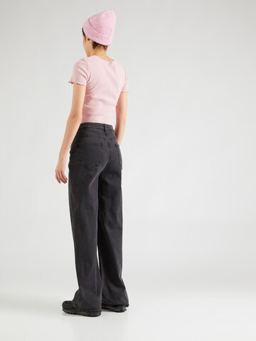 Sublevel Wide Leg Jeans in Schwarz