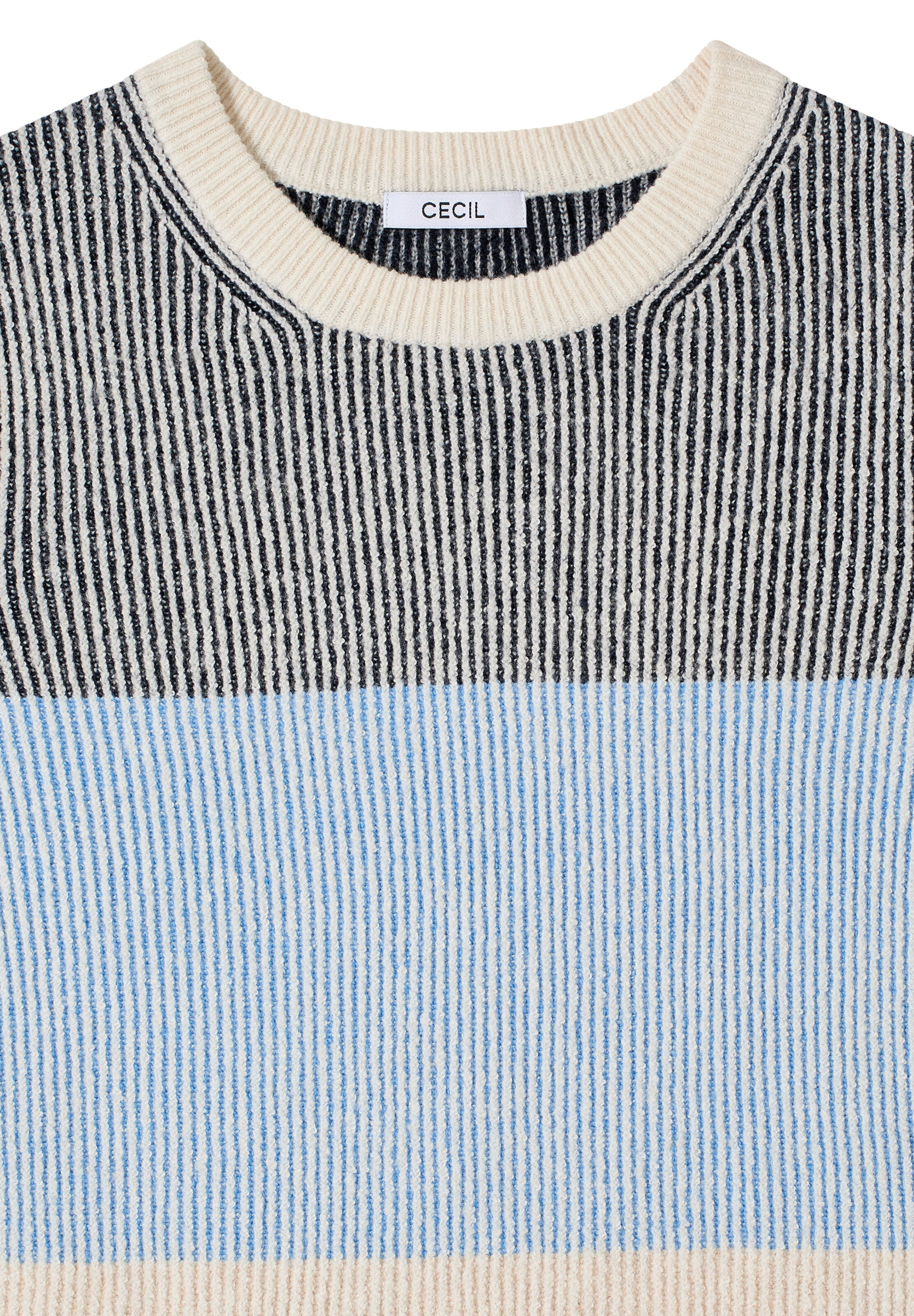 CECIL Pullover in Blau