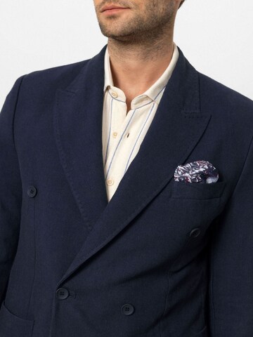 Coupe regular Veste de costume Antioch en bleu