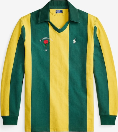 XS dydžio Megztinis iš Polo Ralph Lauren, spalva – geltona / tamsiai žalia / raudona / balta, Prekių apžvalga