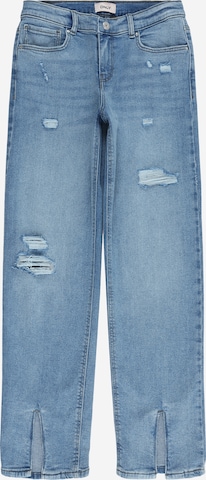 Regular Jeans 'ASTRID' de la KIDS ONLY pe albastru: față