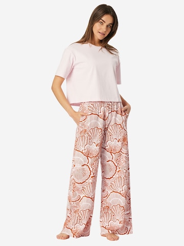 Chemise de nuit ' Mix & Relax ' SCHIESSER en rose
