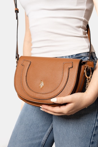 U.S. POLO ASSN. Crossbody bag in Beige