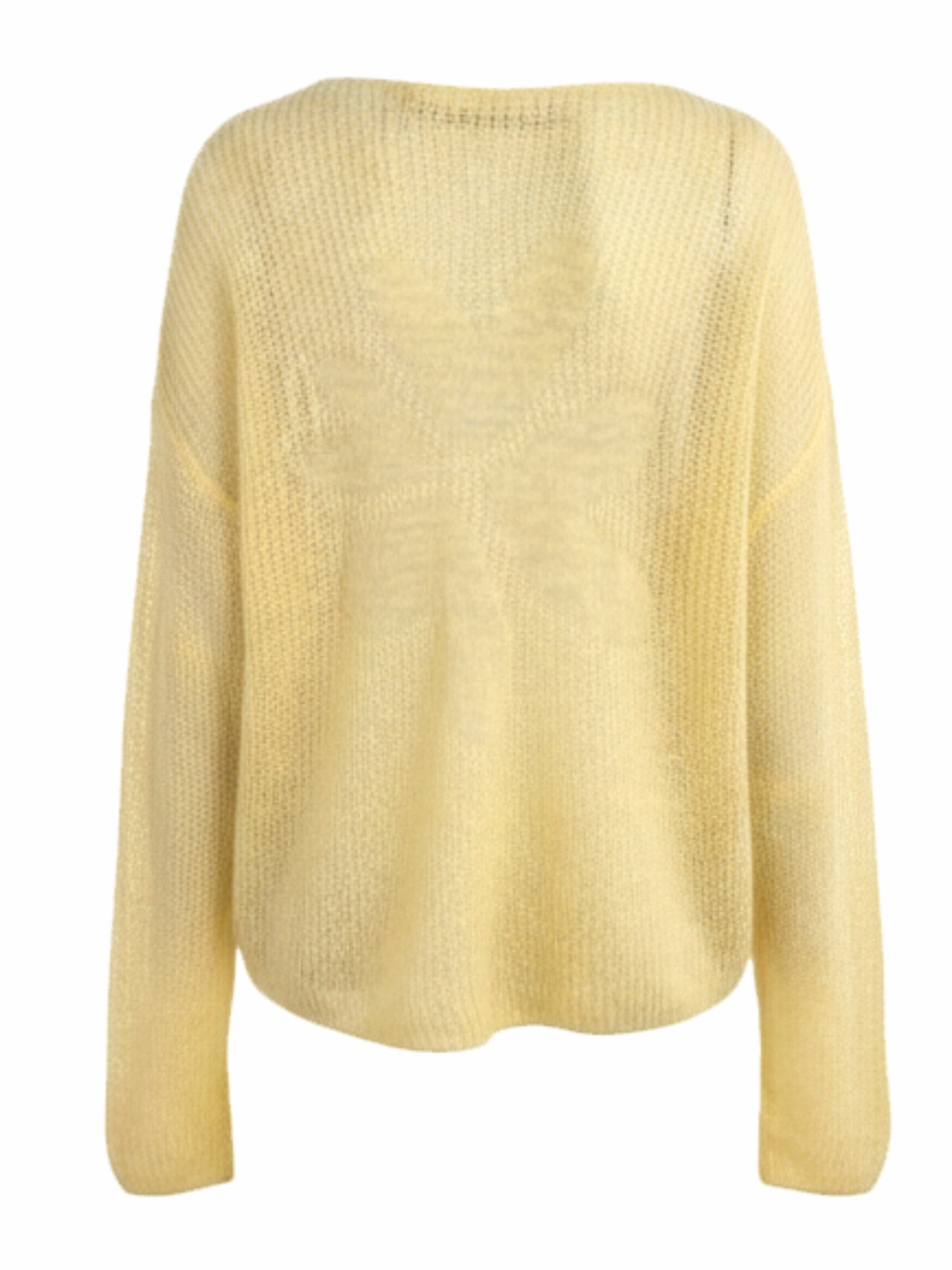 LIKS. Munich Knit Cardigan in Yellow