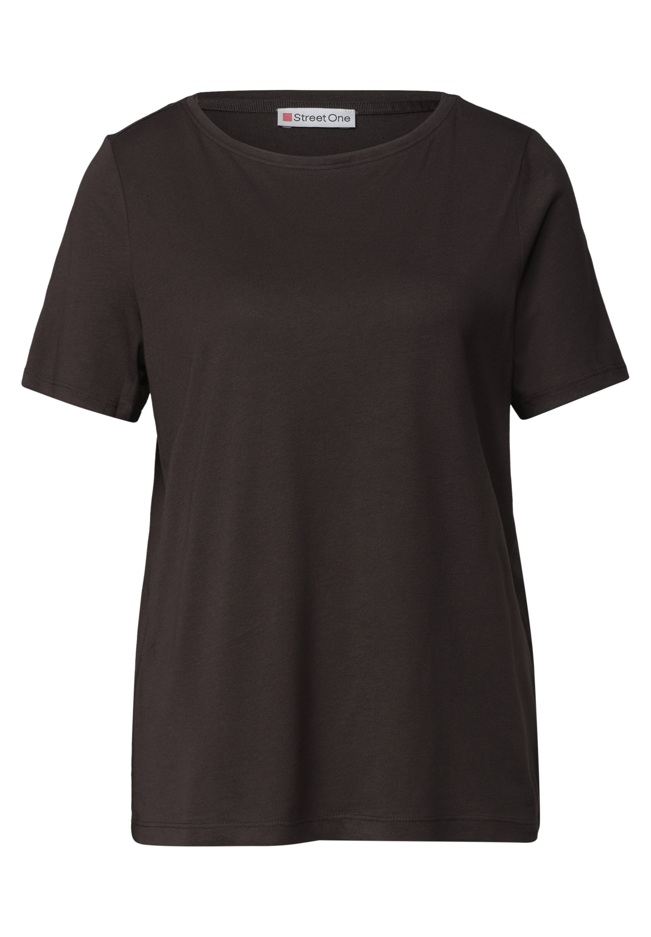 STREET ONE Shirt in Brown: front
