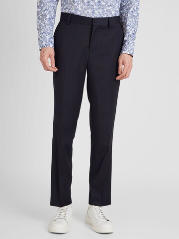 Regular Pantalon à plis 'SLHSLIM-MYLOBILL' SELECTED HOMME en bleu : devant