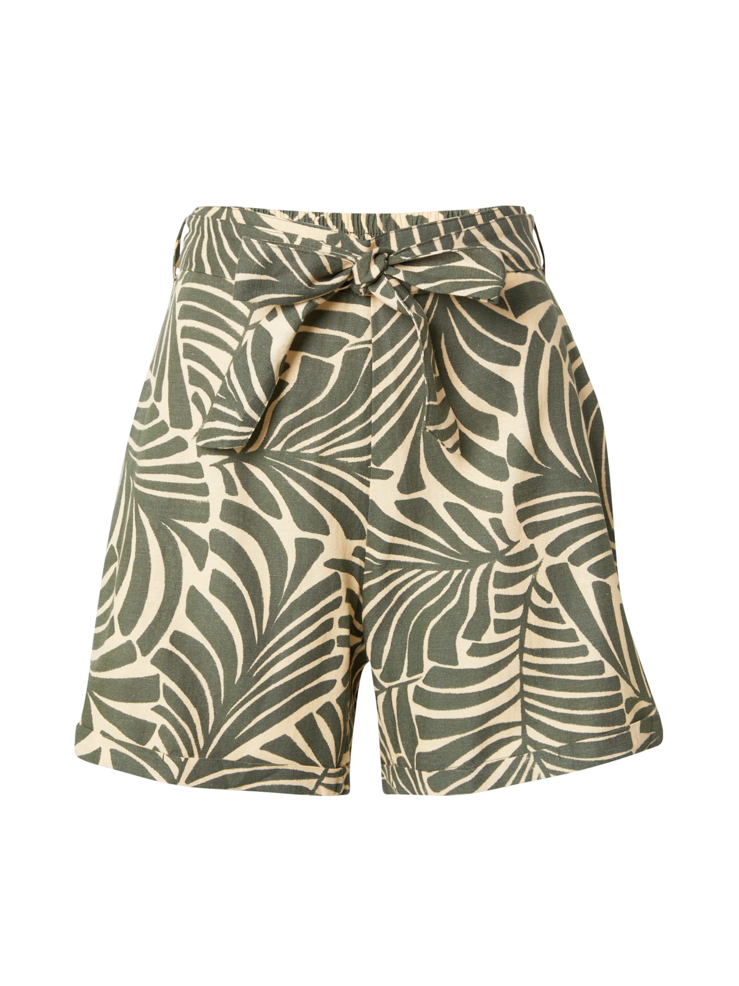 ONLY tavaline Püksid 'CALLIE', värv roheline: eest vaates