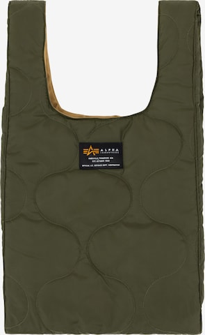 žalia ALPHA INDUSTRIES Pirkinių krepšys: priekis
