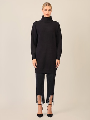 APART Knitted dress in Black