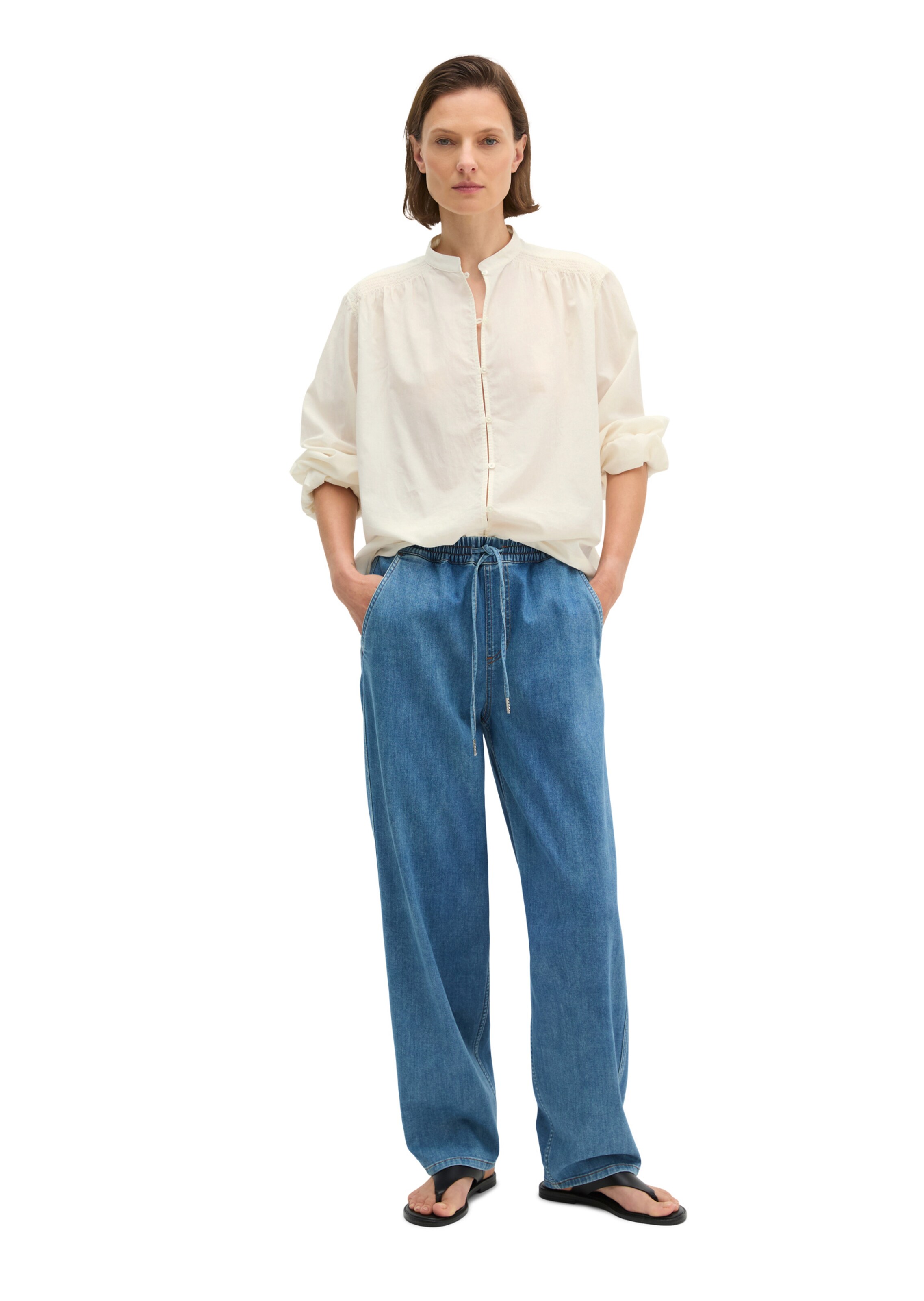 Marc O'Polo Loose fit Jeans in Blue: front