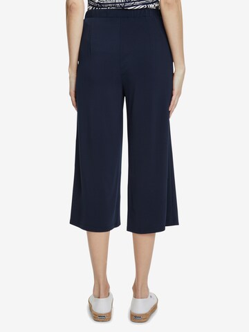 Betty Barclay Loose fit Pleat-Front Pants in Blue
