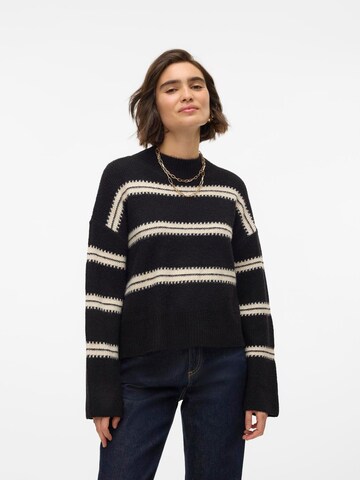 Pull-over 'VMDazzle' VERO MODA en noir : devant