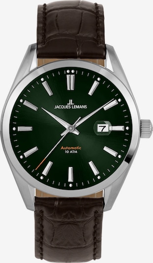 Jacques Lemans Analog Watch in Brown / Green / Silver, Item view