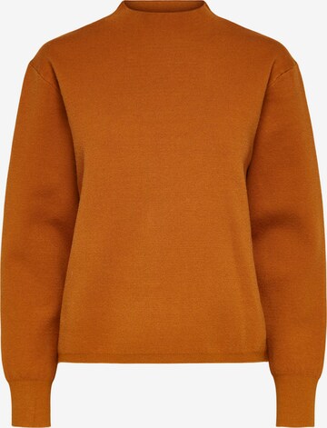 SELECTED FEMME Sweater 'Cali' in Orange: front