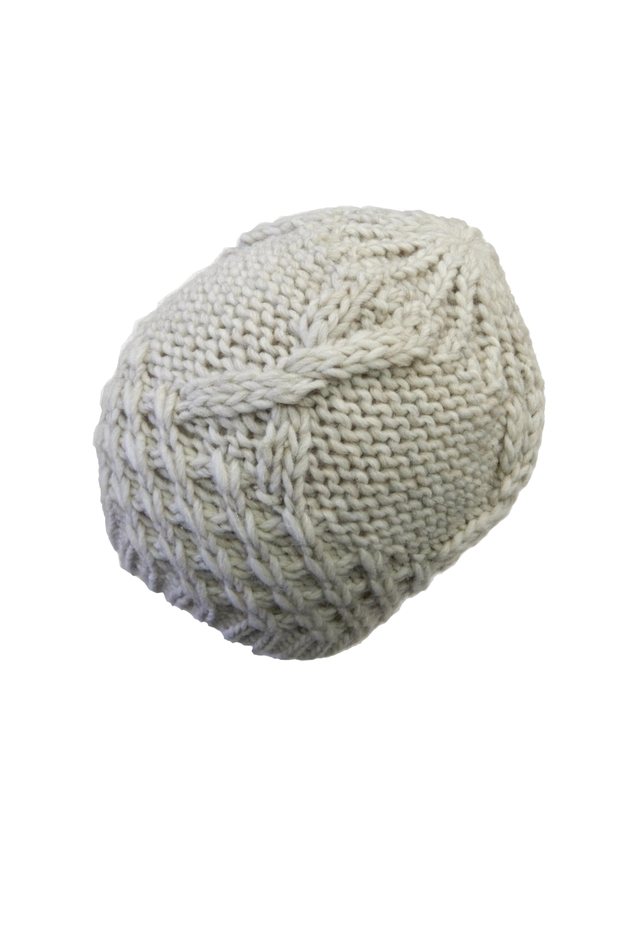Chaplino Beanie in Beige: front