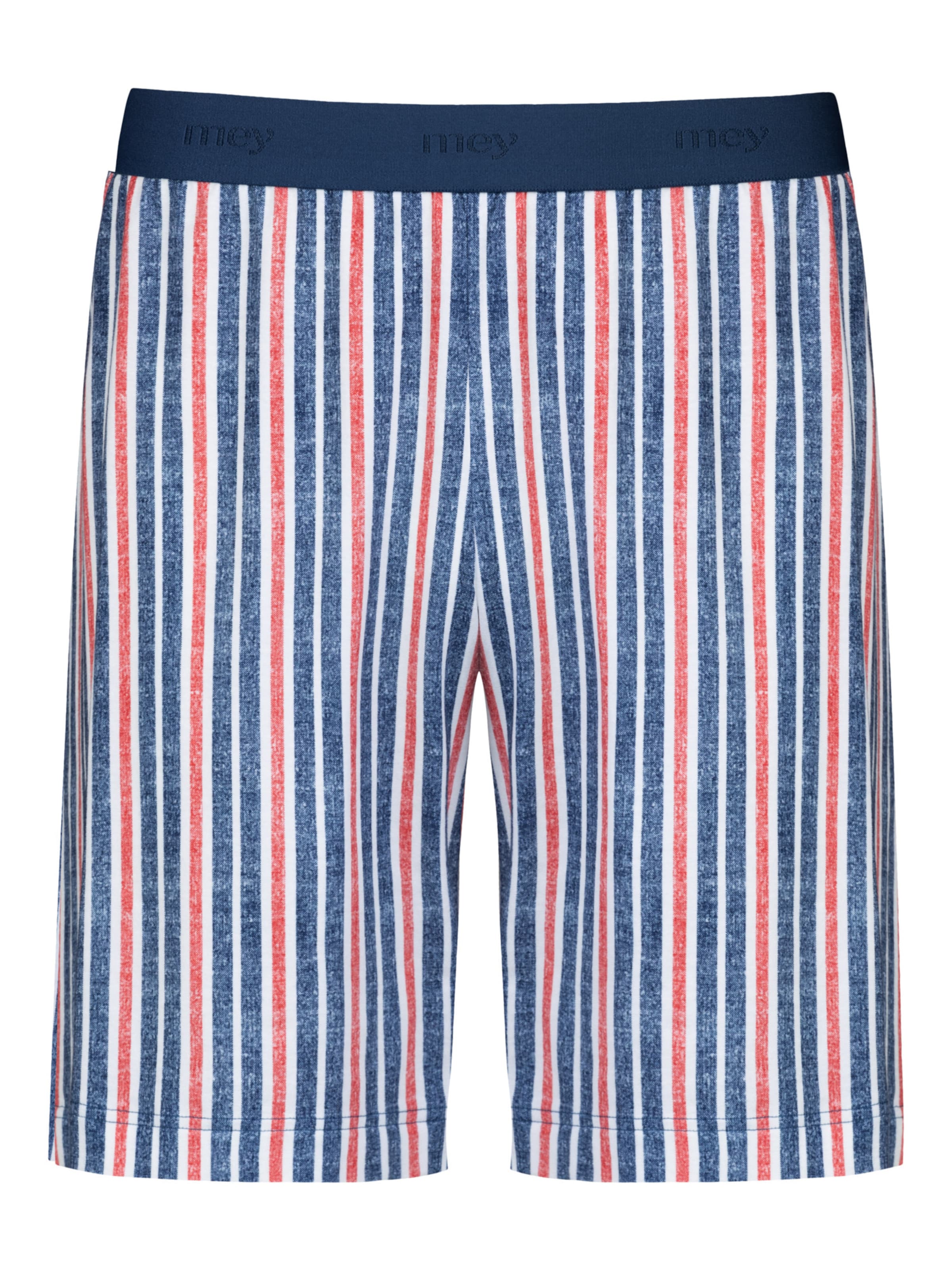 Pantalon de pyjama 'Towel Stripe' Mey en bleu : devant