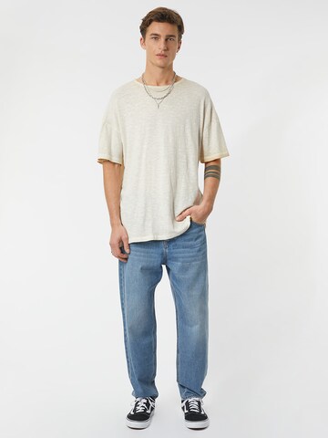 Young Poets T-shirt 'Arne' i beige