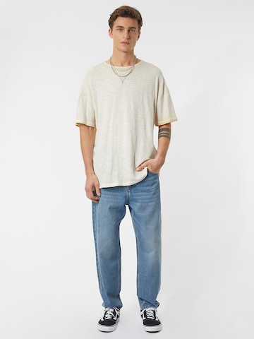 Young Poets T-Shirt 'Arne' in Beige