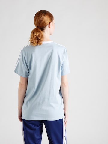 ADIDAS SPORTSWEAR - Camisa funcionais 'Essentials 3-Stripes' em azul